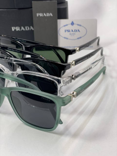عینک آفتابی با دسته 360 درجه از برند پرادا PRADA پلاریزه یونیسکس